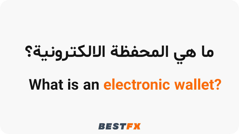 ما هي المحفظة الالكترونية